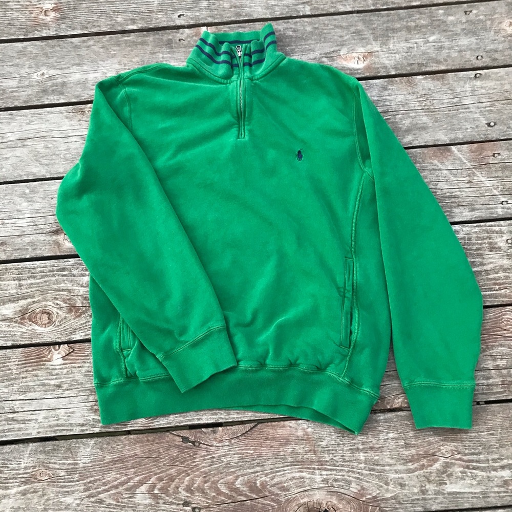 Polo by Ralph Lauren quarter zip.  Size Small